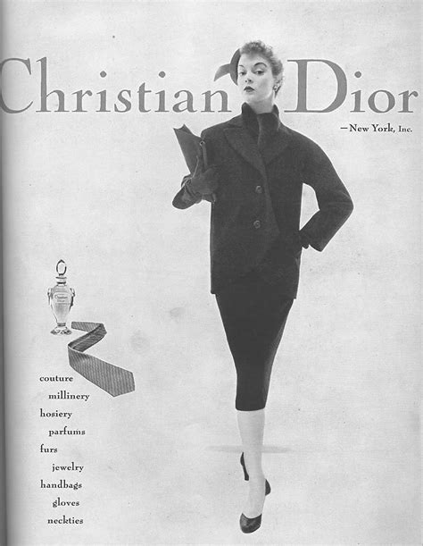 dior ads 1950|christian dior 1950 collection.